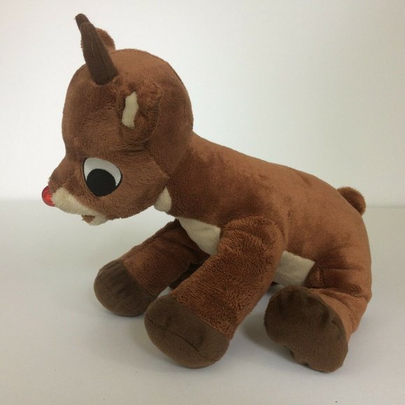 Rudolph The Red Nosed Reindeer Plush Stuffed Animal Island of Misfit Toys 12" - Picture 4 of 12